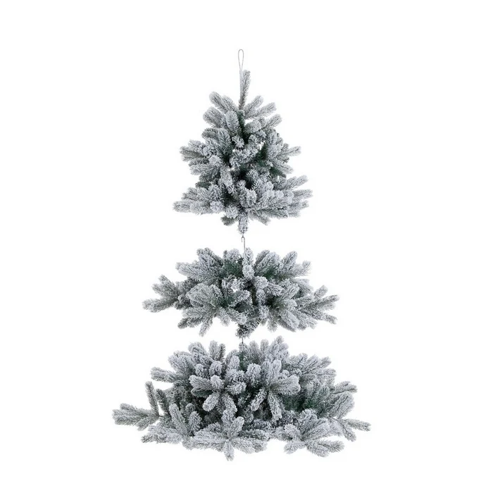 Albero di Natale innevato pendente in sospensione - Fiemme
