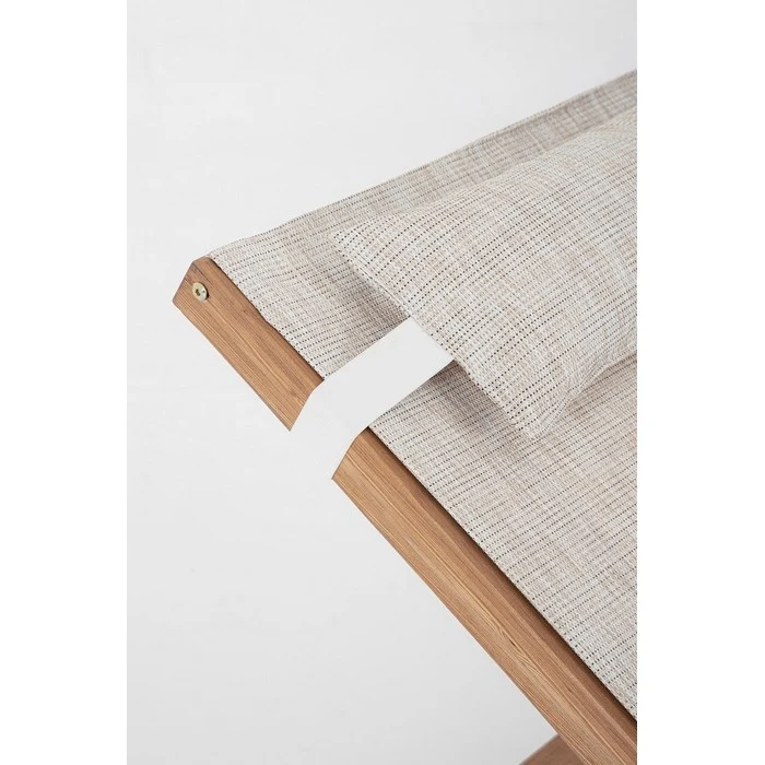 Chaise longue a dondolo in legno - Noes