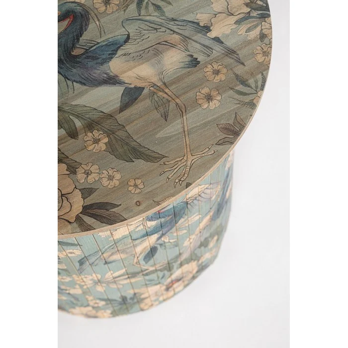 Tavolino tondo in bamboo - Maylin