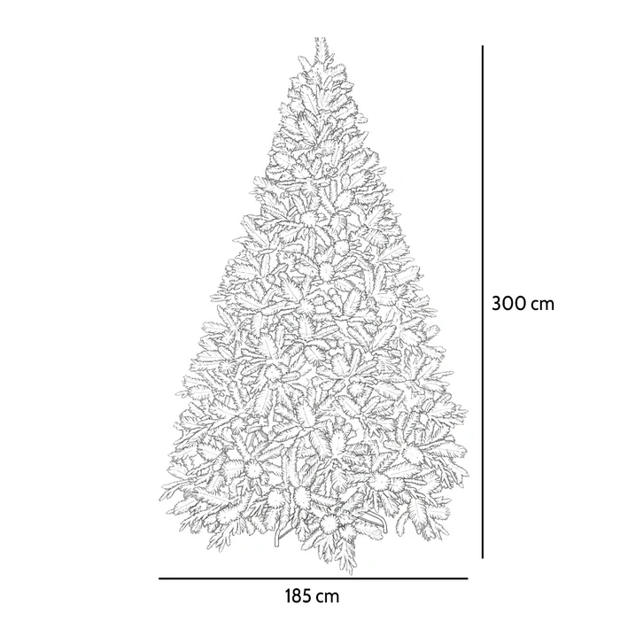 Albero di Natale verde - Canazei