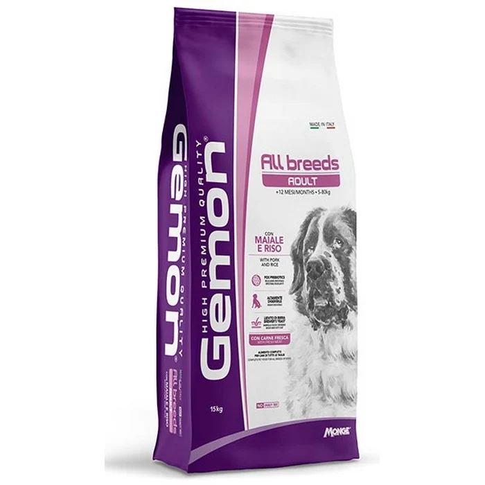Gemon All Breeds Adult con Maiale e Riso