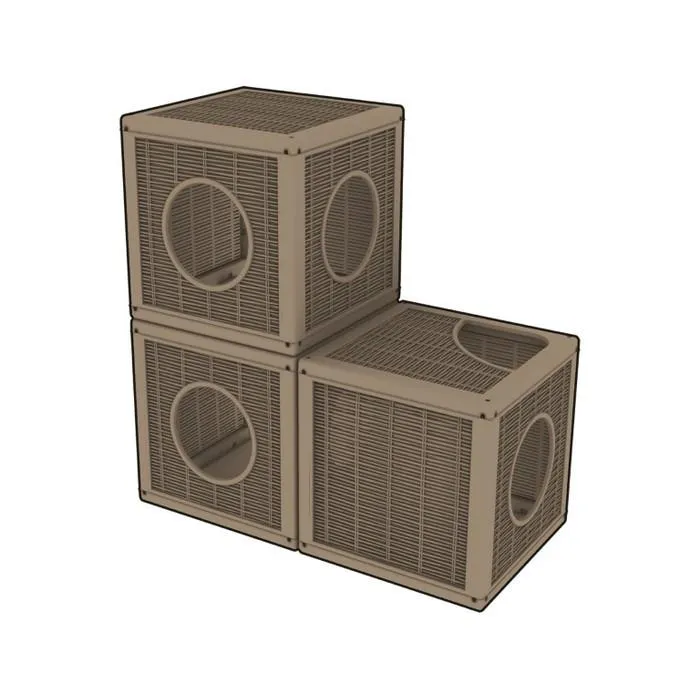 Qublò cuccia cubica gioco
