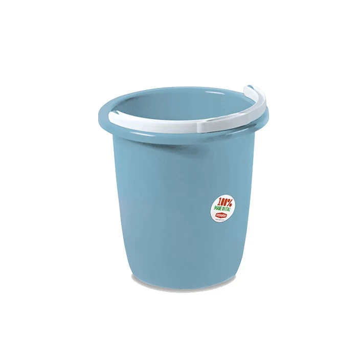 Secchio casalingo linea Primavera blu 10 litri