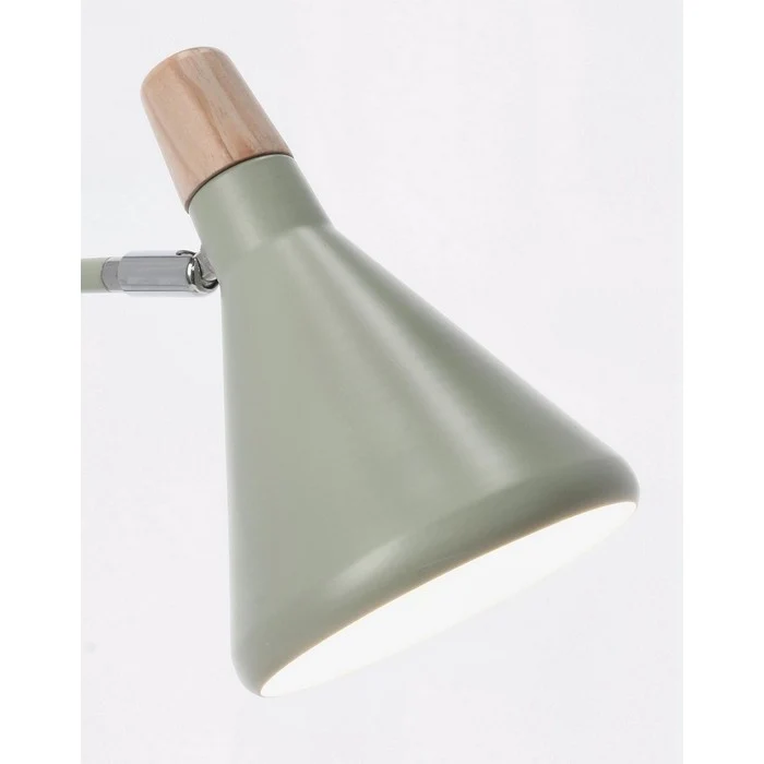 Lampada scandinava da tavolo in acciaio - Brill
