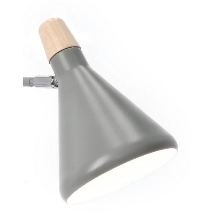 Lampada scandinava da tavolo in acciaio - Brill