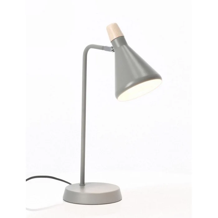 Lampada scandinava da tavolo in acciaio - Brill
