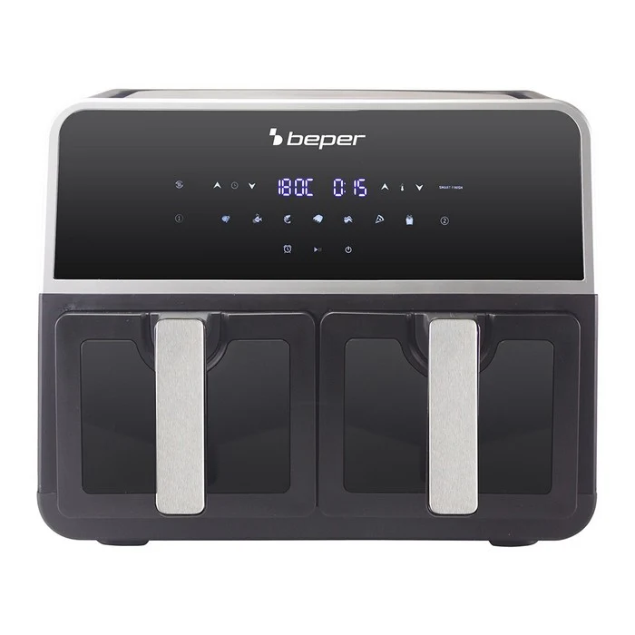 Friggitrice ad aria digitale con doppio cestello 9 litri
