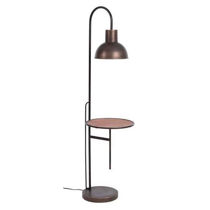 Lampada a piantana industrial con mensola - Voguish