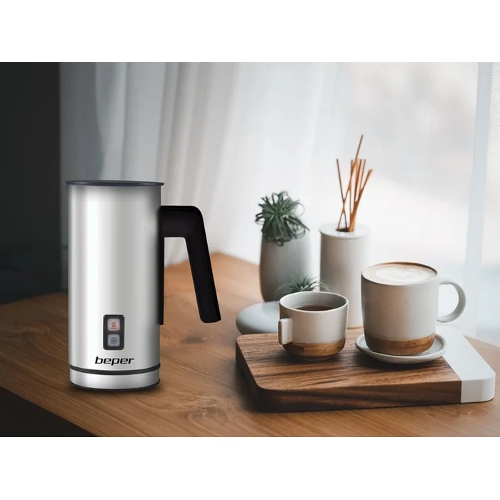Schiumalatte elettrico in acciaio 550 watt
