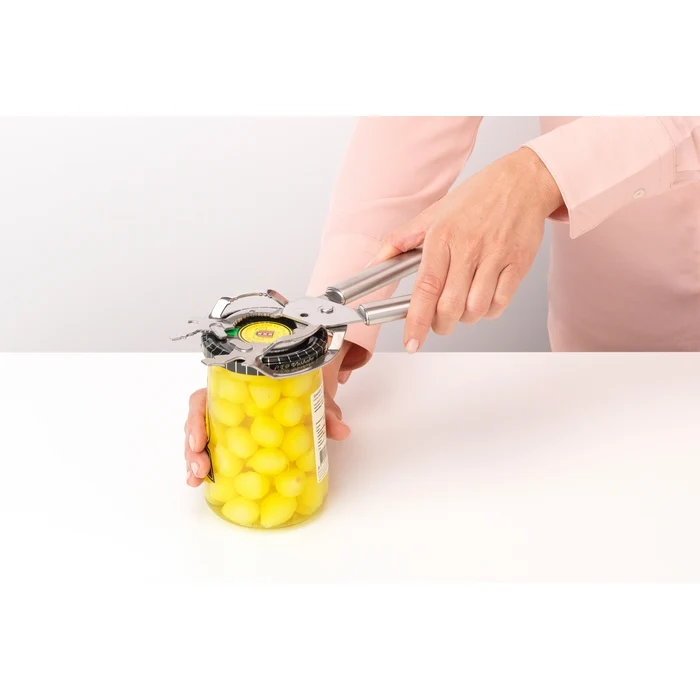 Apritutto da cucina in acciaio inox