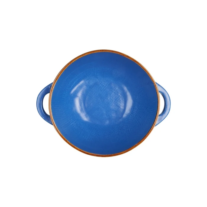 Mediterraneo - ciotola per zuppa colorata in gres