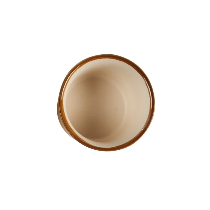 Mediterraneo - coppetta gelato colorata in gres