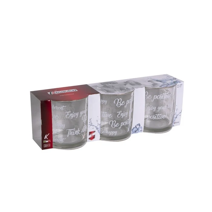 Set 3 bicchieri acqua - Enjoy