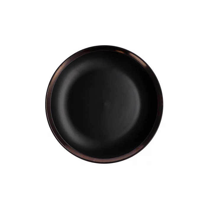Servizio da 18 piatti in ceramica elegance con bordo