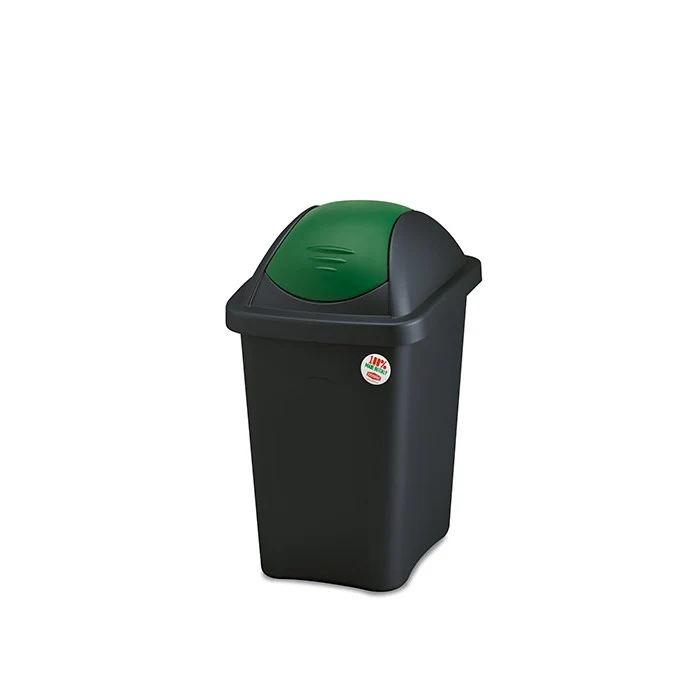 Pattumiera raccolta differenziata Bascula Silver 30 litri