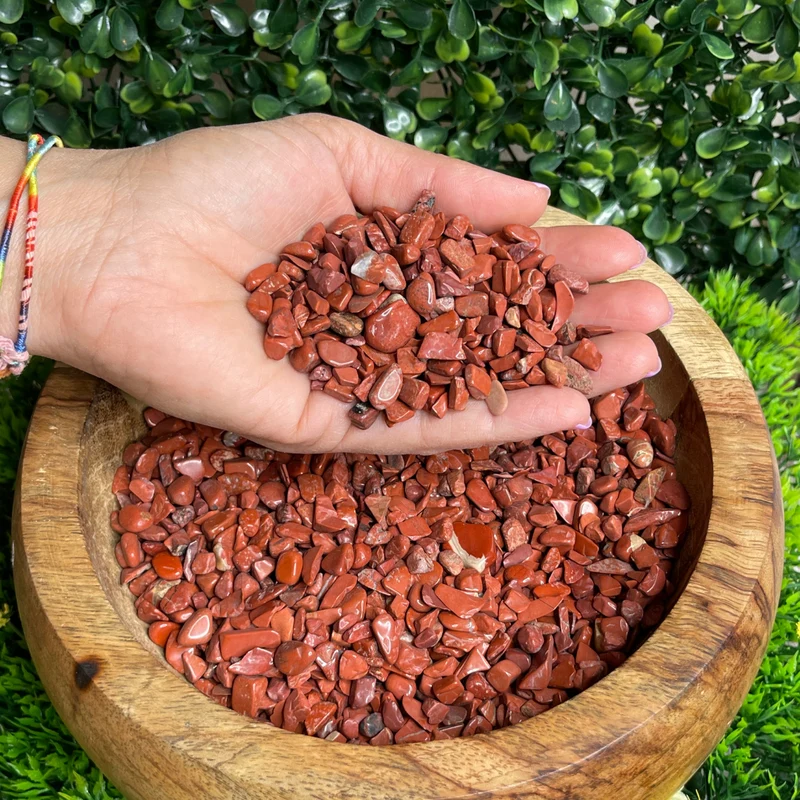 Scaglie di diaspro rosso