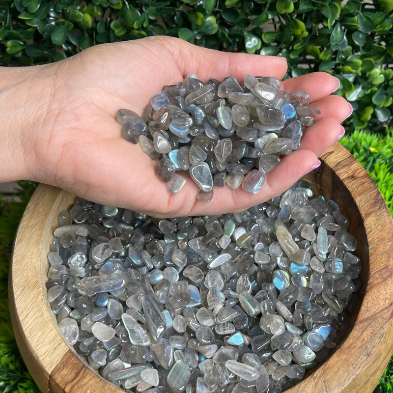 Chip di labradorite non forati