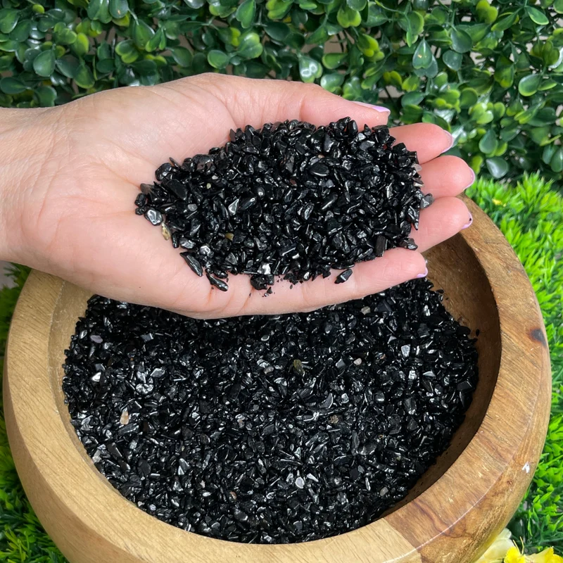 Chips di tormalina nera