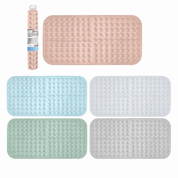 Tappeto per vasca colorato Shabby