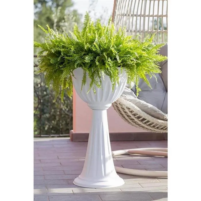 Vaso a colonna tondo 43 cm - Alba