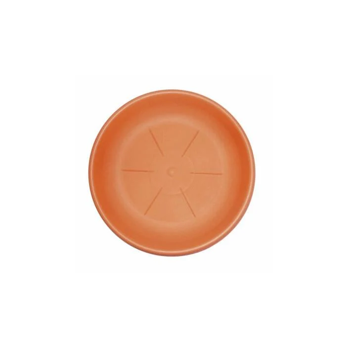 Sottovaso rotondo terracotta - Terra