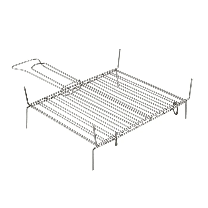Graticola cromata per barbecue