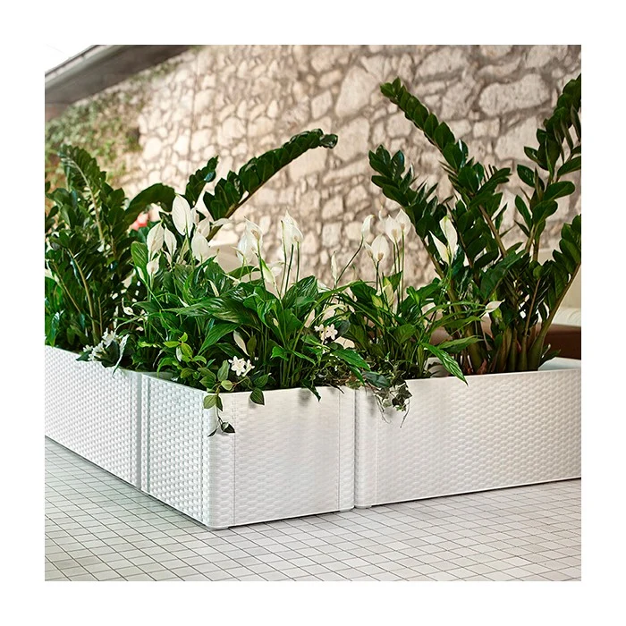 Fioriera rettangolare da giardino - Natural Deluxe