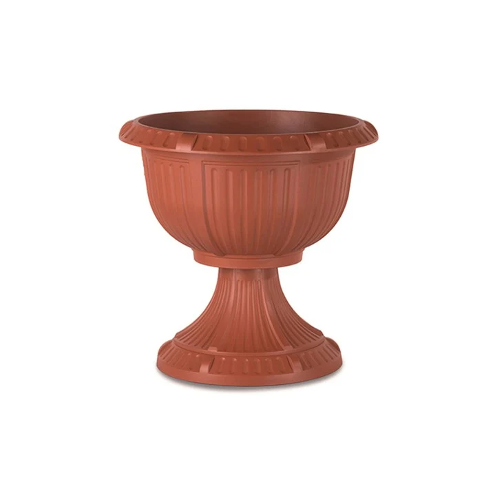 Vaso a calice per fiori terracotta - Venezia