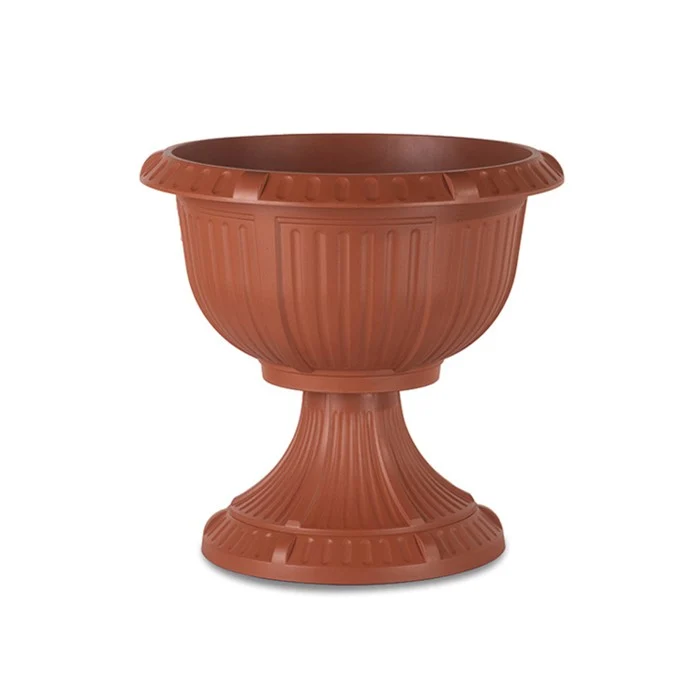 Vaso a calice per fiori terracotta - Venezia