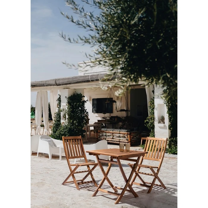 Tavolo in legno di acacia da giardino - Noemi