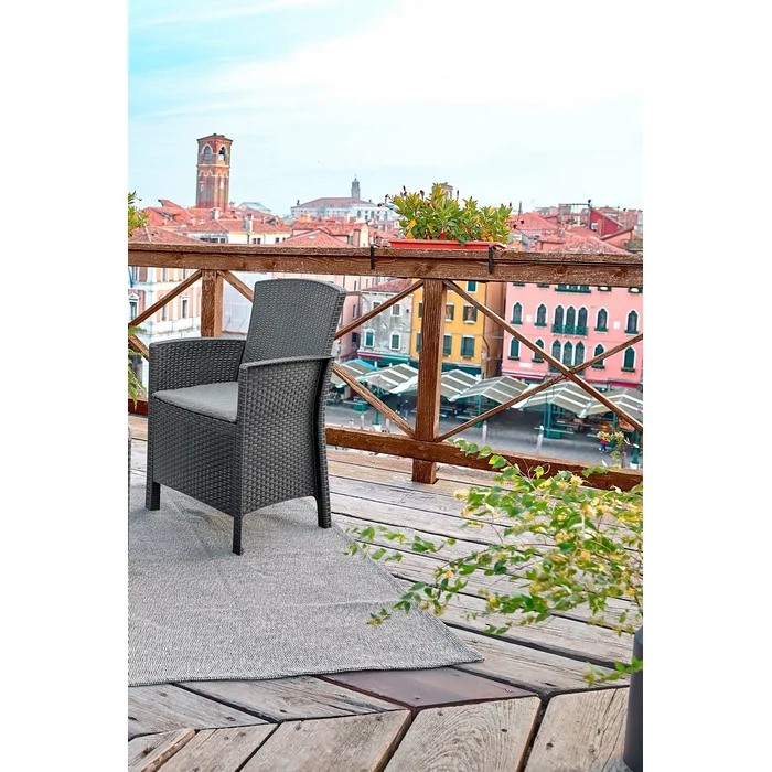 Set salotto da giardino 2 posti con tavolino - Lido Terrace