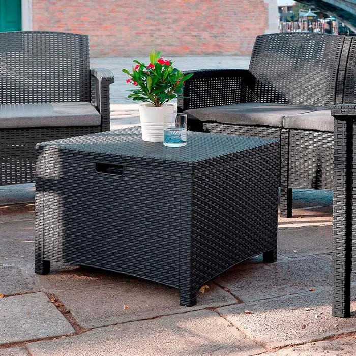 Set salotto da giardino 4 posti con tavolino - Venezia