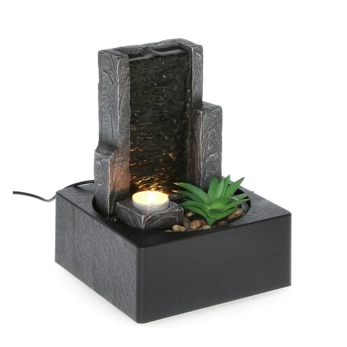 Fontana con acqua e LED 24 cm - Quiet