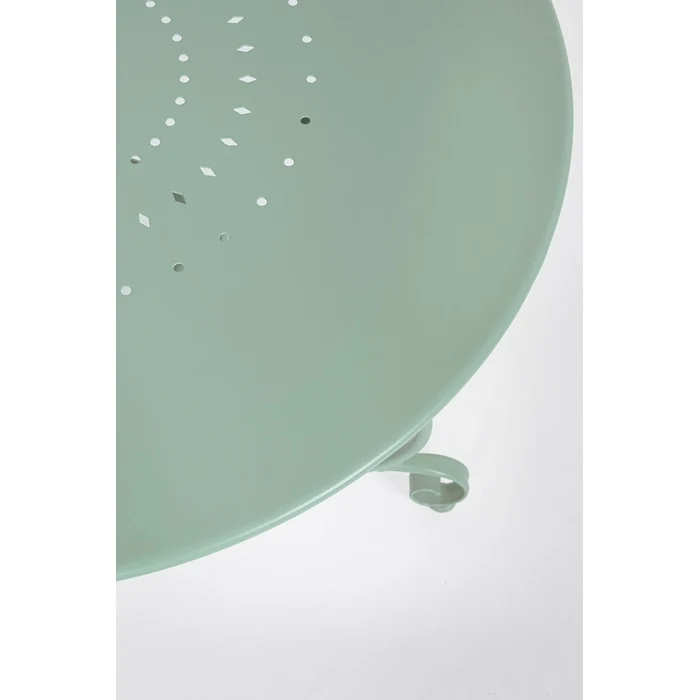 Tavolo rotondo da giardino in metallo 70 cm - Etienne