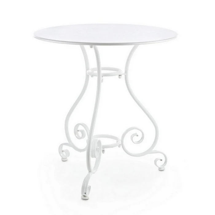 Tavolo rotondo da giardino in metallo 70 cm - Etienne