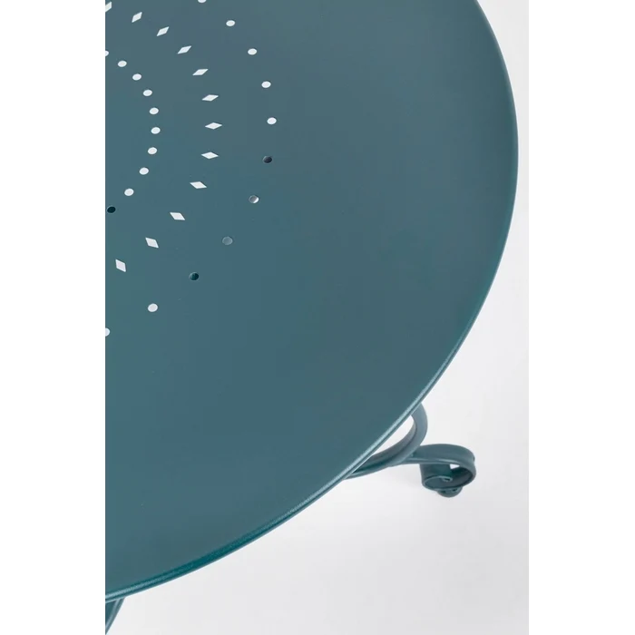Tavolo rotondo da giardino in metallo 70 cm - Etienne