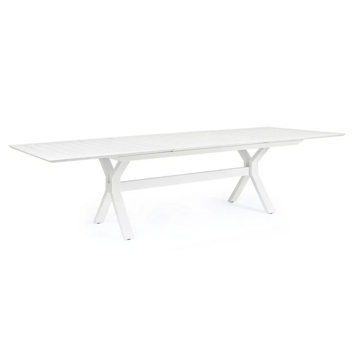 Tavolo da giardino allungabile in alluminio 200-300x110 cm - Kenyon