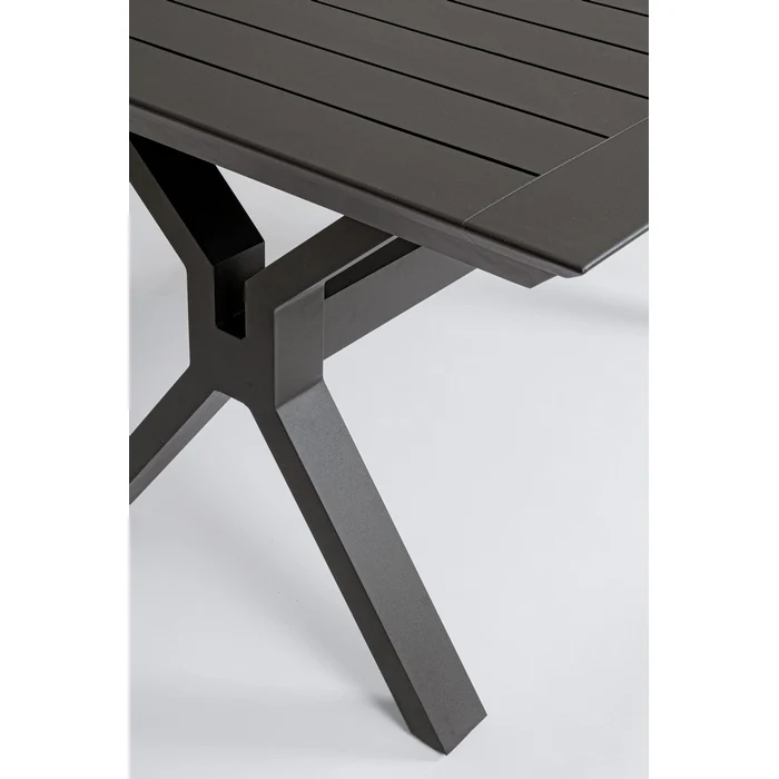 Tavolo da giardino allungabile in alluminio 180-240x100 cm - Kenyon