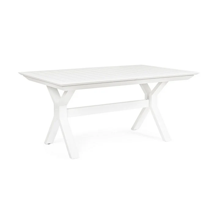Tavolo da giardino allungabile in alluminio 180-240x100 cm - Kenyon