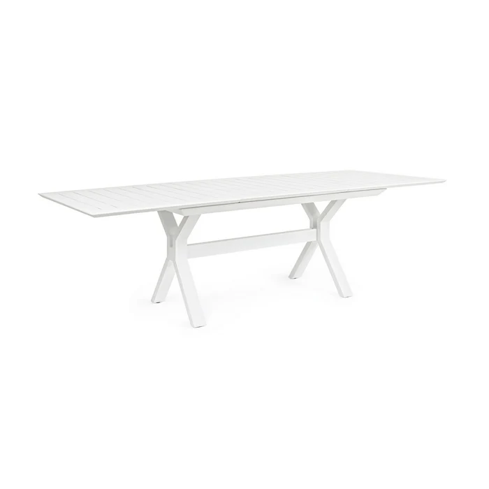 Tavolo da giardino allungabile in alluminio 180-240x100 cm - Kenyon