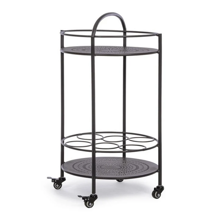 Carrello con porta bottiglie da giardino - Burton