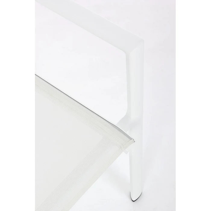 Sedia da giardino in alluminio con braccioli - Konnor