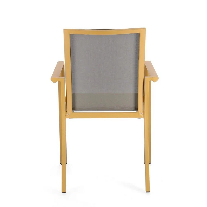 Sedia da giardino in alluminio con braccioli - Konnor