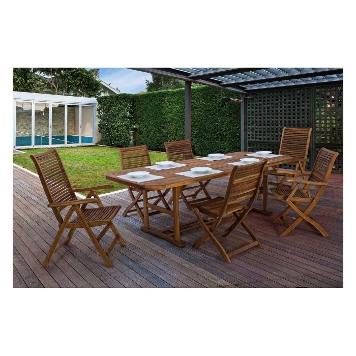 Sedia in legno pieghevole da giardino - Noemi