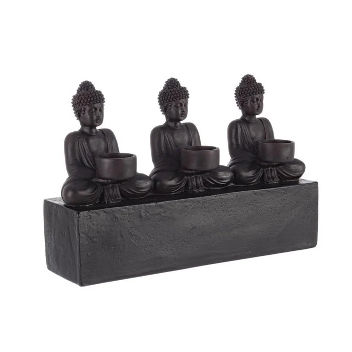 Decorazione 3 Buddha seduti