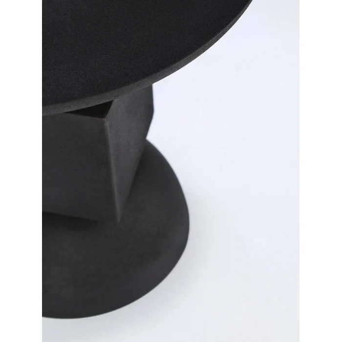 Tavolino moderno in acciaio 40 cm - Alpa