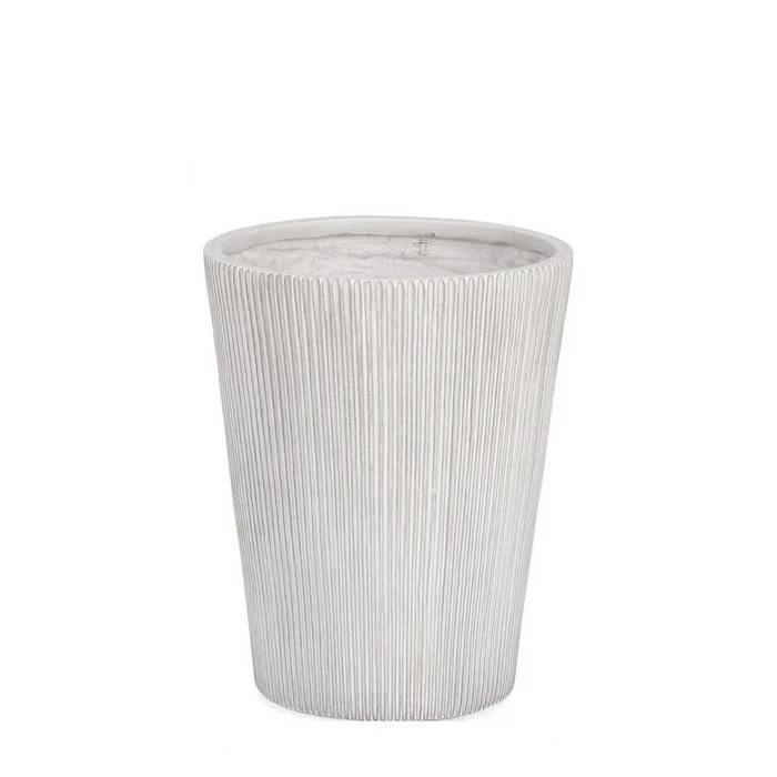 Porta vaso svasato - Ribbed
