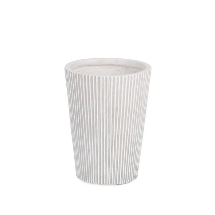 Porta vaso svasato - Ribbed