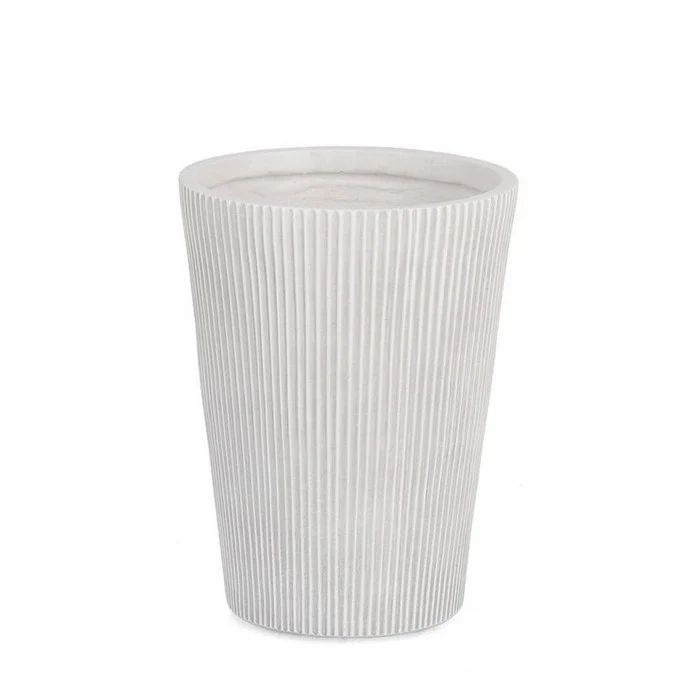 Porta vaso svasato - Ribbed