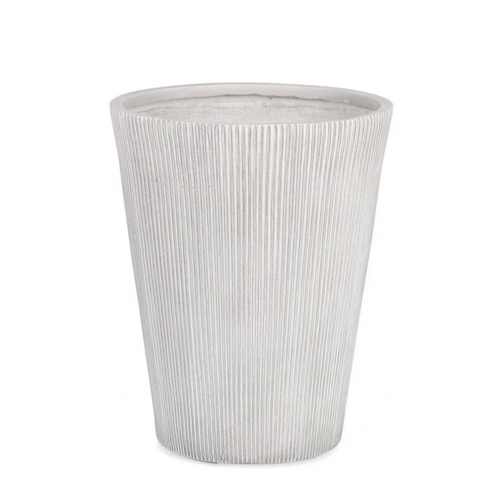 Porta vaso svasato - Ribbed